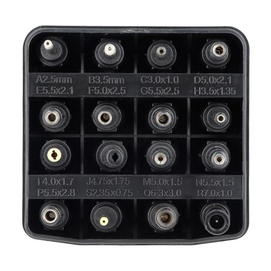 Alimentation EDENWOOD universelle 3 à 12V - 27W USB-C + 20 connecteurs