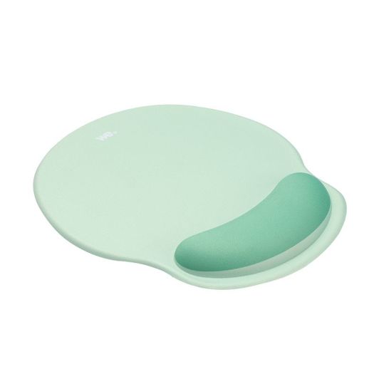 Tapis souris WE POP vert avec repose poignet en gel