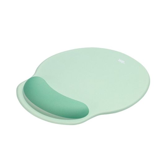 Tapis souris WE POP vert avec repose poignet en gel
