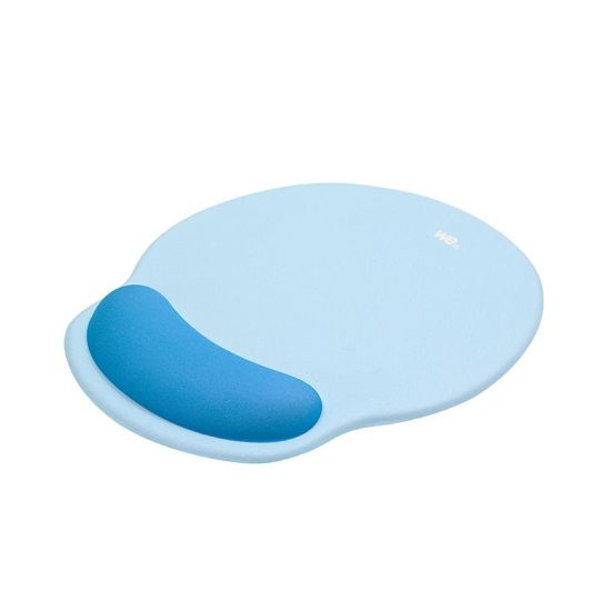 Muismat WE POP blauw met polssteun