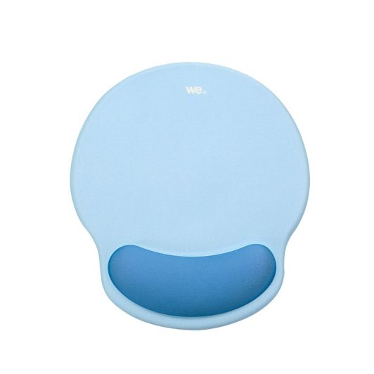 Tapis souris WE POP bleu avec repose poignet en gel