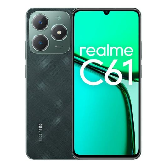 Smartphone REALME C61 256Go 4G Vert foncé