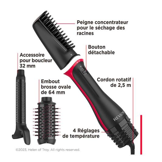 Heteluchtborstel REVLON ONE-STEP RVDR5333E