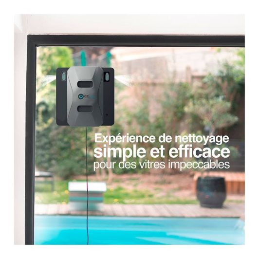 Robot laveur de vitres E.ZICLEAN WINDOWBOT S6 ULTRA