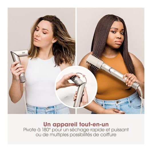 Brosse soufflante SHARK FlexStyle HD446SLEU 5en1