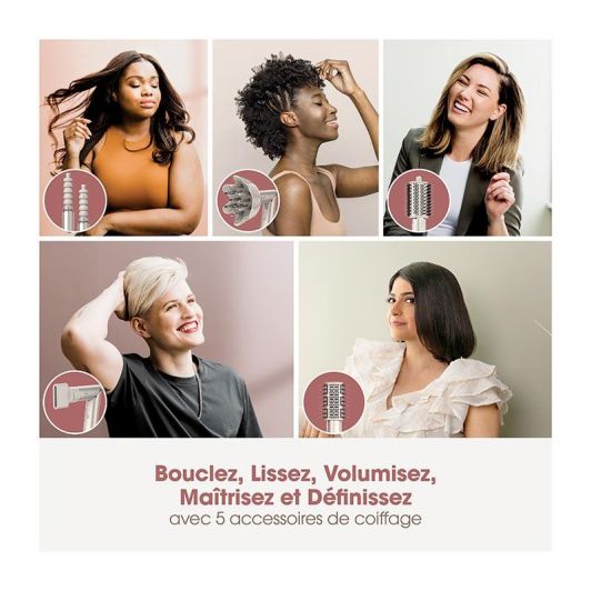 Brosse soufflante SHARK FlexStyle HD446SLEU 5en1