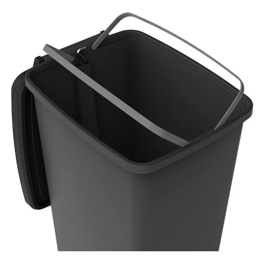 Poubelle flat bin 40L noire