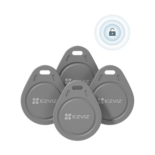 EZVIZ FHD HP5 verbonden videointercom pakket met touchscreen + 4 badges