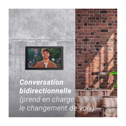 EZVIZ FHD HP5 verbonden videointercom pakket met touchscreen + 4 badges