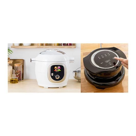 Cookeo MOULINEX CE85XAF0 BLANC + Couvercle Extra crisp