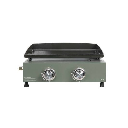 Plancha LIVOO GAS DOC323 met 2 branders