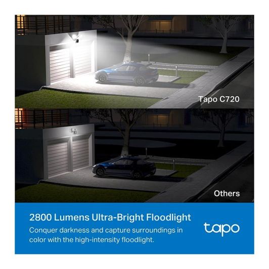 Veiligheidscamera TAPO C720 PROJECTOR 2K