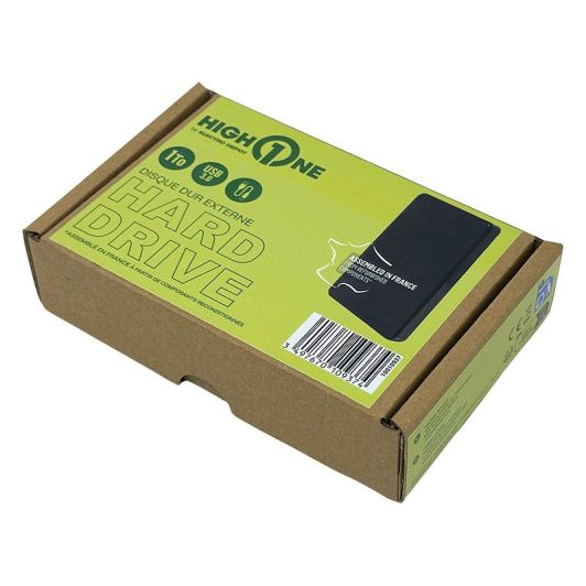 Disque Dur HIGH ONE 1To USB 3.0 Recond A+