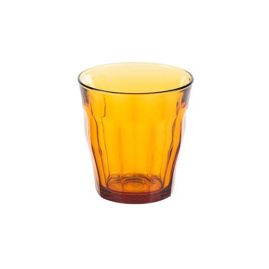 6 verres DURALEX Picardie vermeil 31cl