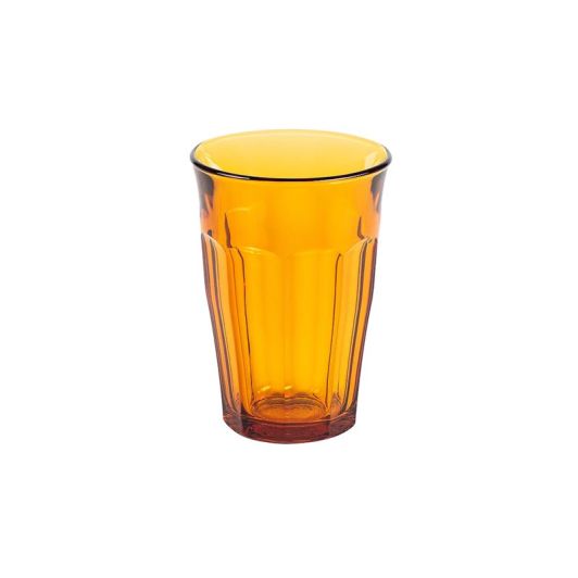 6 verres DURALEX Picardie vermeil 36cl
