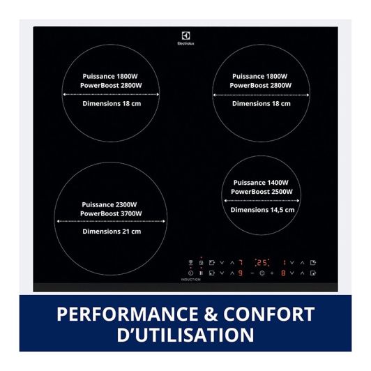 Inductiekookplaat ELECTROLUX LIT6043