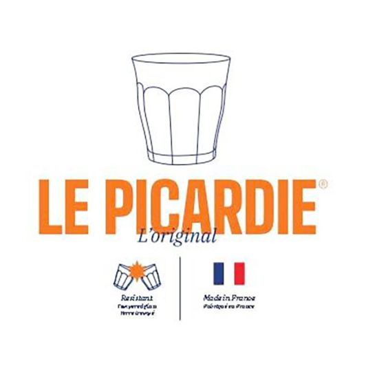 Glas DURALEX Picardie grijs 31cl x6