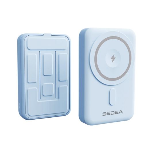 BATTERIE type MAGSAFE/INDUCTION BLEUE 10000 MaH