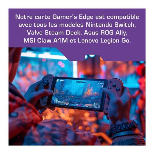 Carte Micro SD INTEGRAL 128 Go Gaming – Haute Vitesse UHS-I A1 V30 pour Console, Smartphone et Caméra 4K