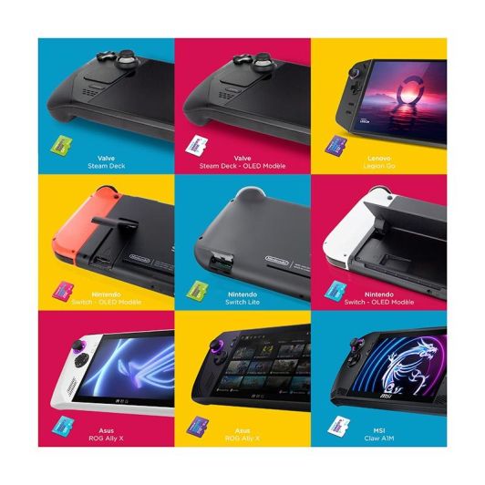 Carte Micro SD INTEGRAL 128 Go Gaming – Haute Vitesse UHS-I A1 V30 pour Console, Smartphone et Caméra 4K