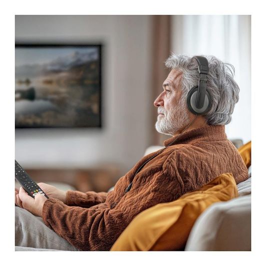 Casque TV HAMA filaire Shell II NOIR