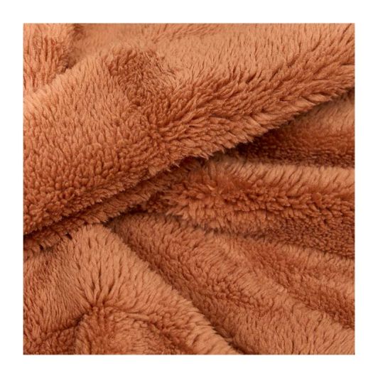 Plaid microfibre jacquard 130x170cm