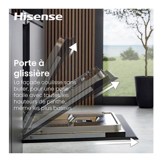 Integreerbare vaatwasser HISENSE HV673B66 16S39DB