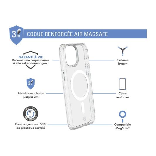 Hoesje BIGBEN MagSafe voor iPhone 15