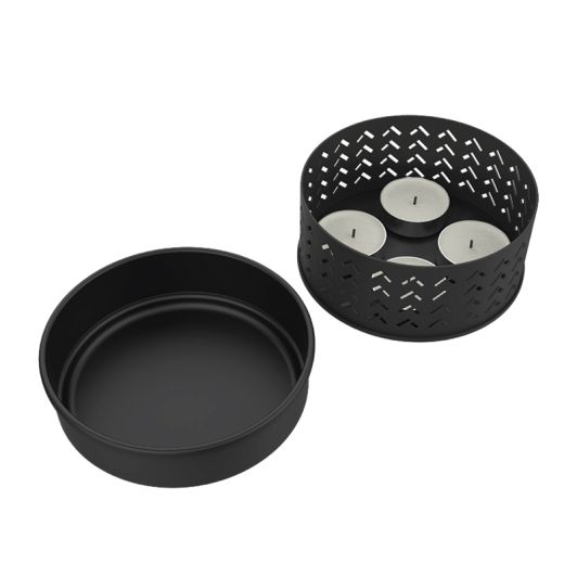 Cuit camembert bougies chauffe plat