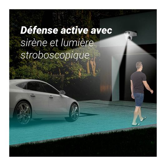 Caméra EZVIZ PACK HB90 + Panneau solaire 8W