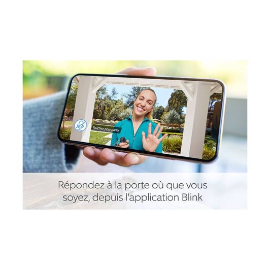 Deurbel WIFI Blink zwart