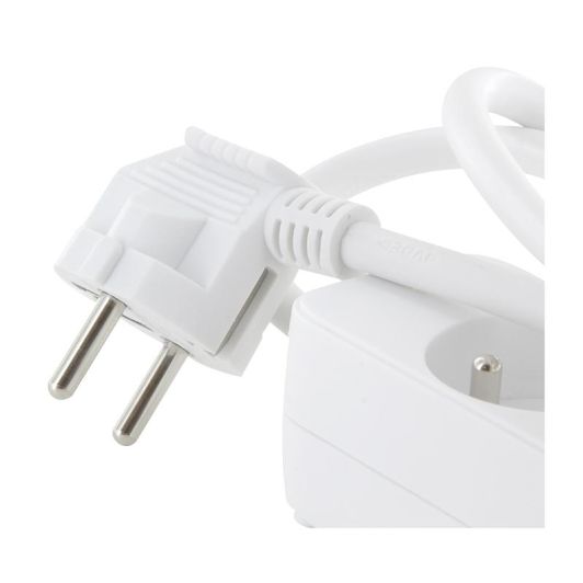 Multiprise CHACON 1m blanc