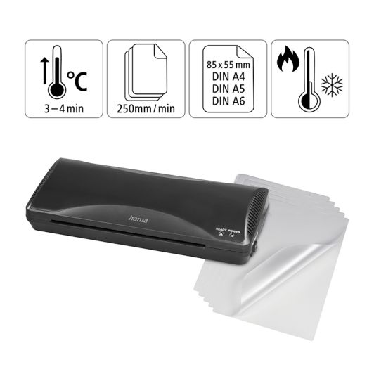 Plastifieuse HAMA HOME&OFFICE DIN A4/250