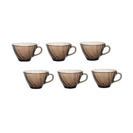 DURALEX Set van 6 Beau Rivage-Glazen 18cl