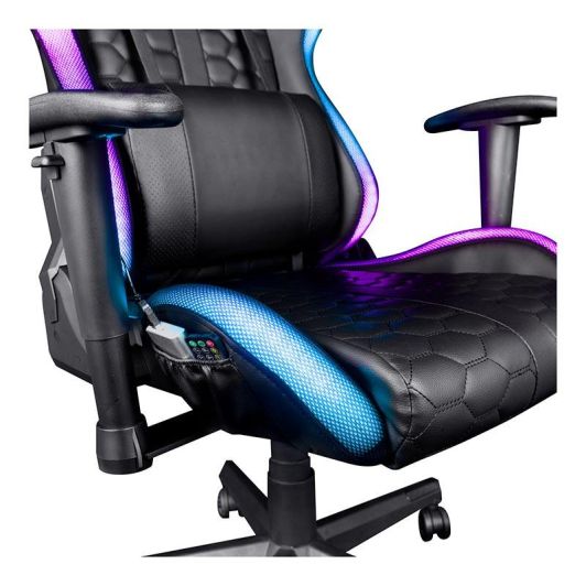 Gaming-stoel TRUST GAMING Rizza LED Zwart