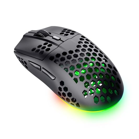Souris gaming TRUST HELOX sans fil Noir 4800Dpi ultra légère