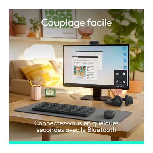 Pack toetsenbord + draadloze muis LOGITECH MK250