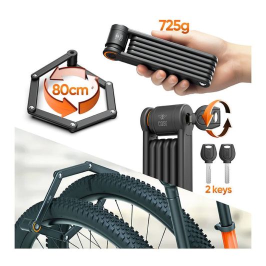 Opvouwbaar slot Casr