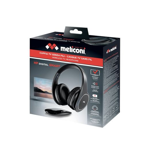 Casque TV MELICONI sans fil son optique numérique