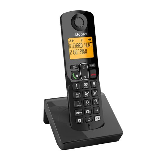 Téléphone Répondeur Solo ALCATEL S 280 S-Voice Solo Noir