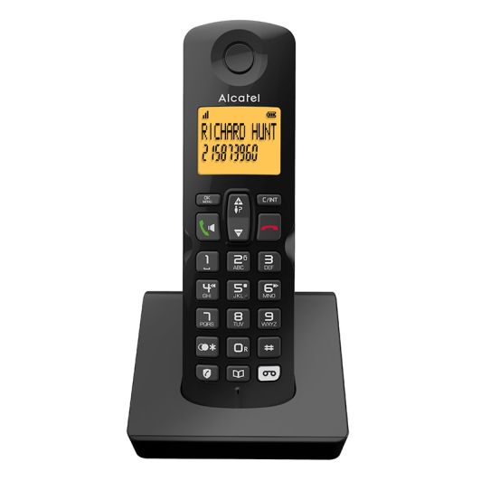 Téléphone Répondeur Solo ALCATEL S 280 S-Voice Solo Noir