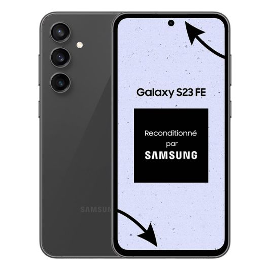 SAMSUNG S23 FE 128GB Zwart - Refurbished grade A+