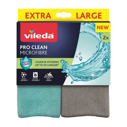 Microvezeldoekjes X2 VILEDA PRO CLEAN