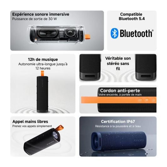 XIAOMI S29D Outdoor-luidspreker 30W – Zwart