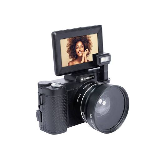 Digitale camera AGFAPHOTO VLG4KDIGS Vlogging-pack 24 MP 4K
