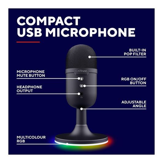 Micro TRUST YUNIX Zwart