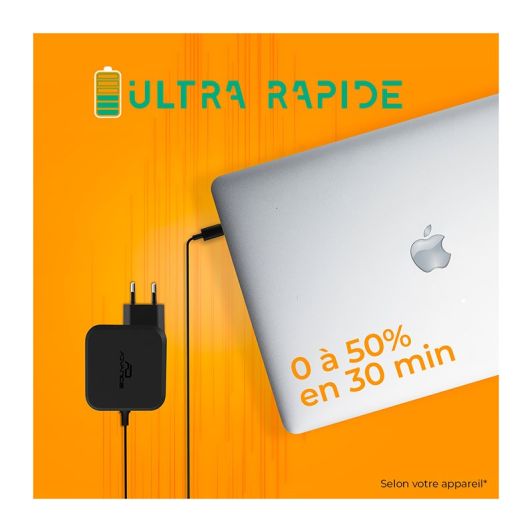 Chargeur universel ADVANCE PC USB-C 70W + 6 EMBOUTS