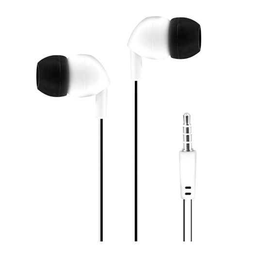 T'nB Be Color In-Ear Oordopjes Wit - Ingebouwde Microfoon
