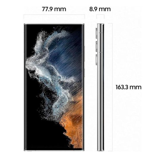 Smartphone SAMSUNG S22 ULTRA 5G 128 Go Blanc reconditionné Grade Éco