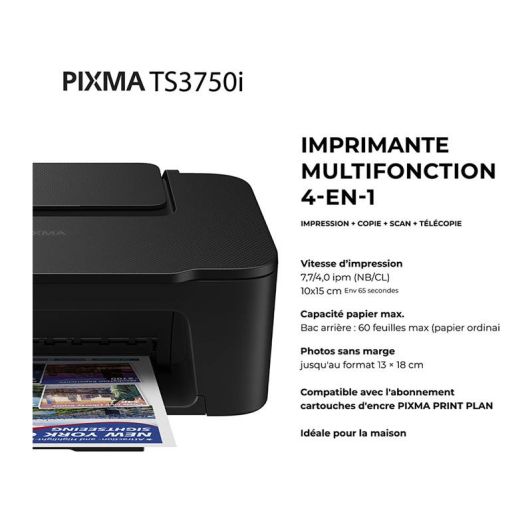Imprimante CANON TS3750I multifonction